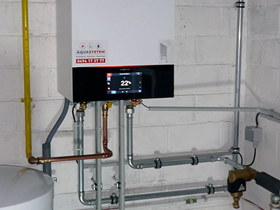 chaudière dépannage rapide aquasystem réalisé à charleroi gilly